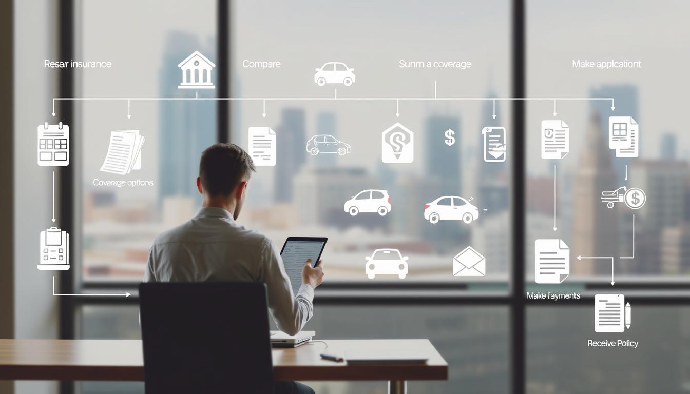 quy trình mua bảo hiểm ô tô